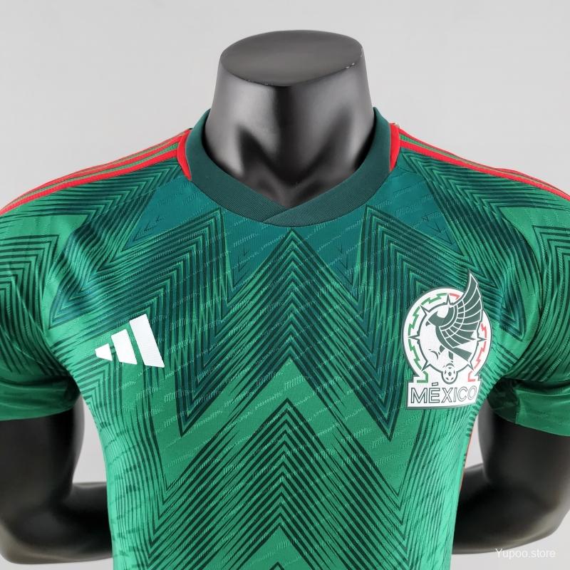 Jersey Adidas Selección Nacional de México Local Hombre Mundial 2022