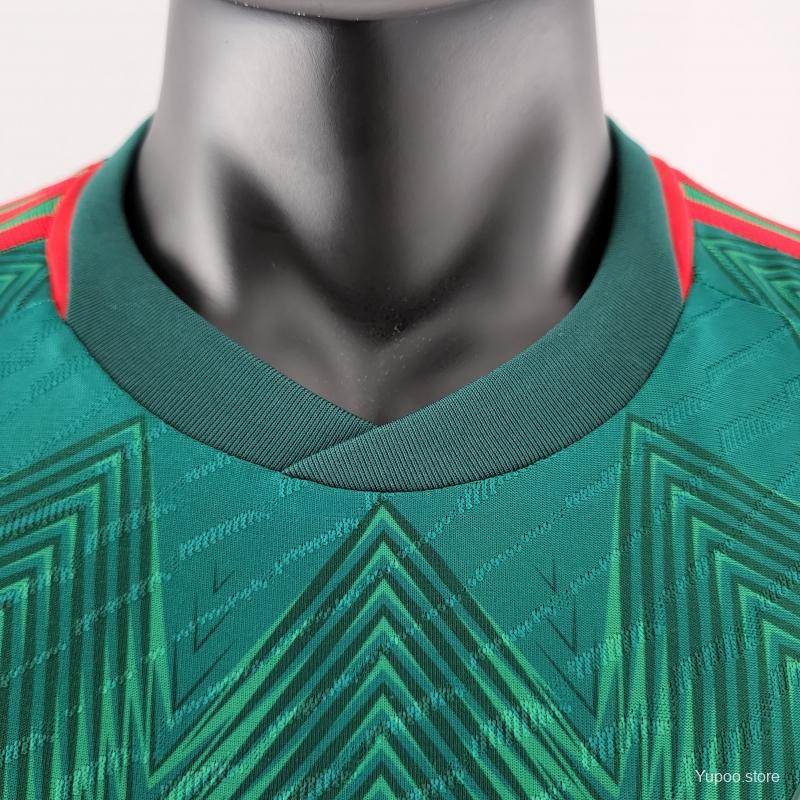 Jersey Adidas Selección Nacional de México Local Hombre Mundial 2022