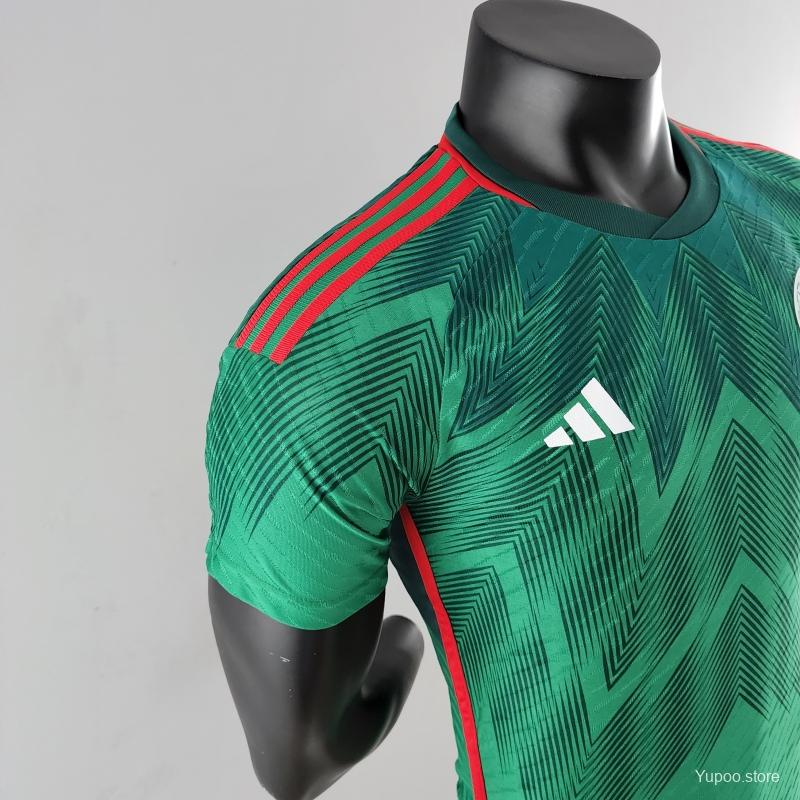 Maillot Adidas Mexique Équipe Nationale Domicile Homme Mondial 2022