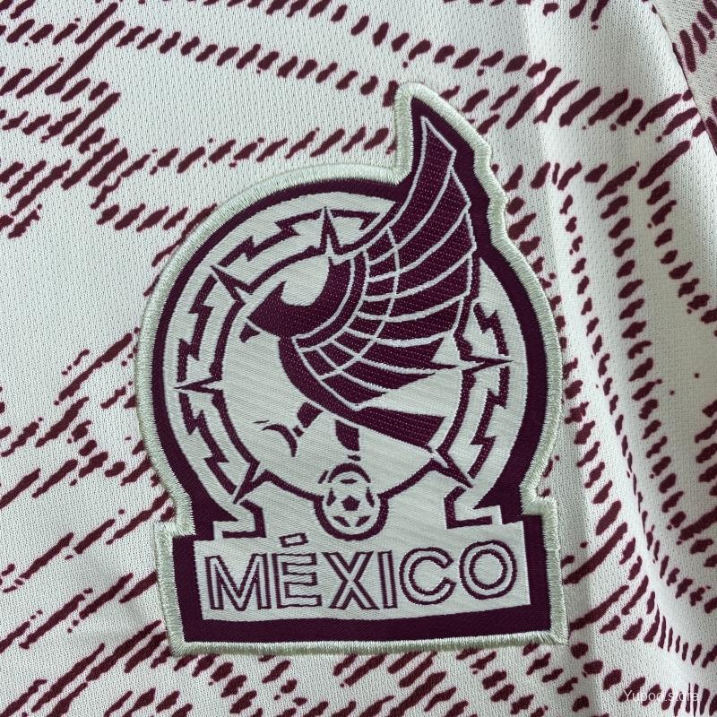 Jersey Adidas Selección Nacional de México Visita Hombre Mundial 2022 Aficionado