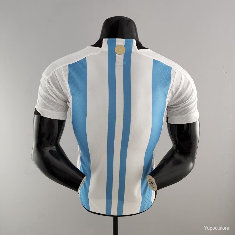 Jersey Adidas Selección Nacional de Argentina Local Mundial 2022