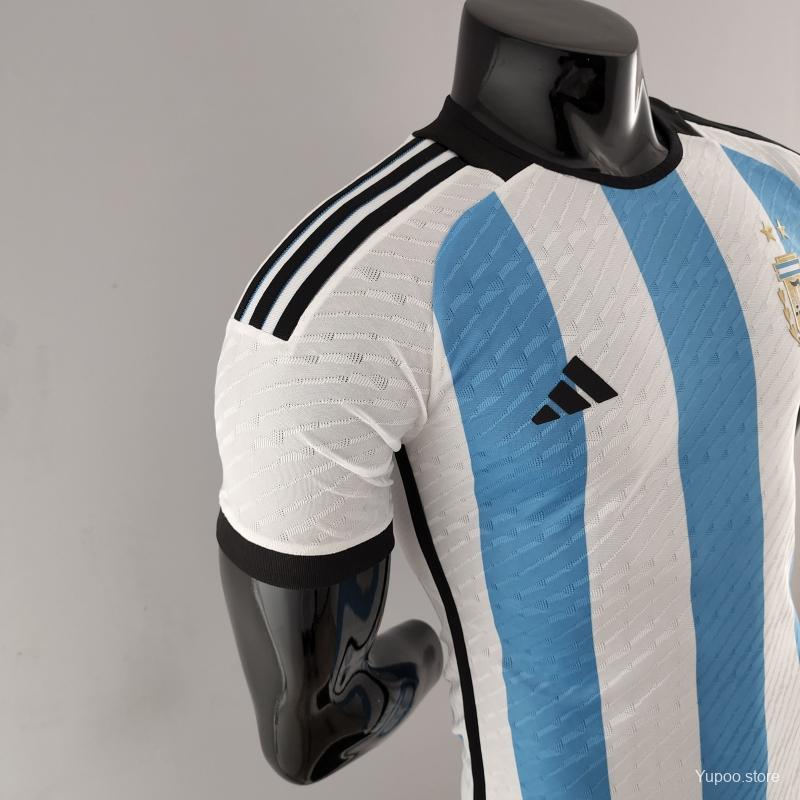 Jersey Adidas Selección Nacional de Argentina Local Mundial 2022