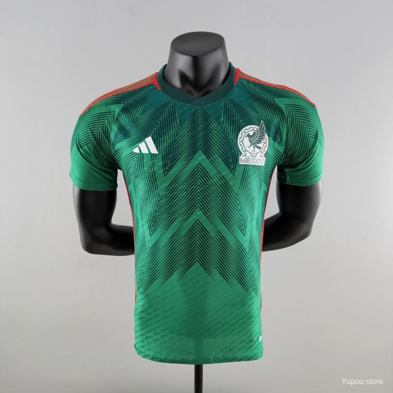 Maillot Adidas Mexique Équipe Nationale Domicile Homme Mondial 2022